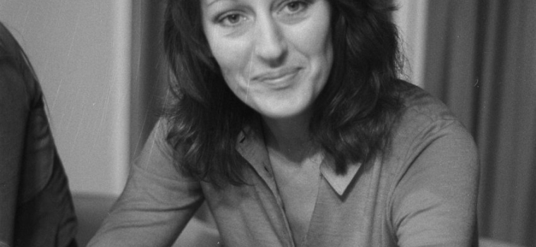 Black & White Photo of Germaine Greer Circa 1972